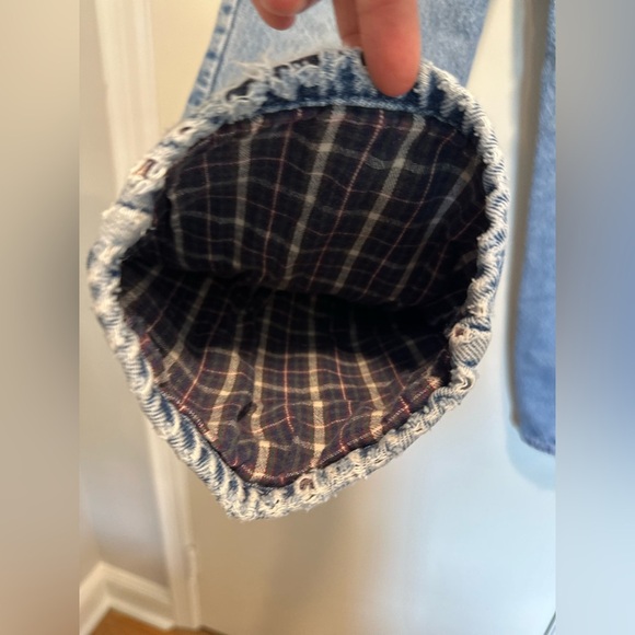 Vintage LL Bean Fleece Lined Size 34 x 33 Double L Jeans Classic Fit Pants. - Picture 13 of 15